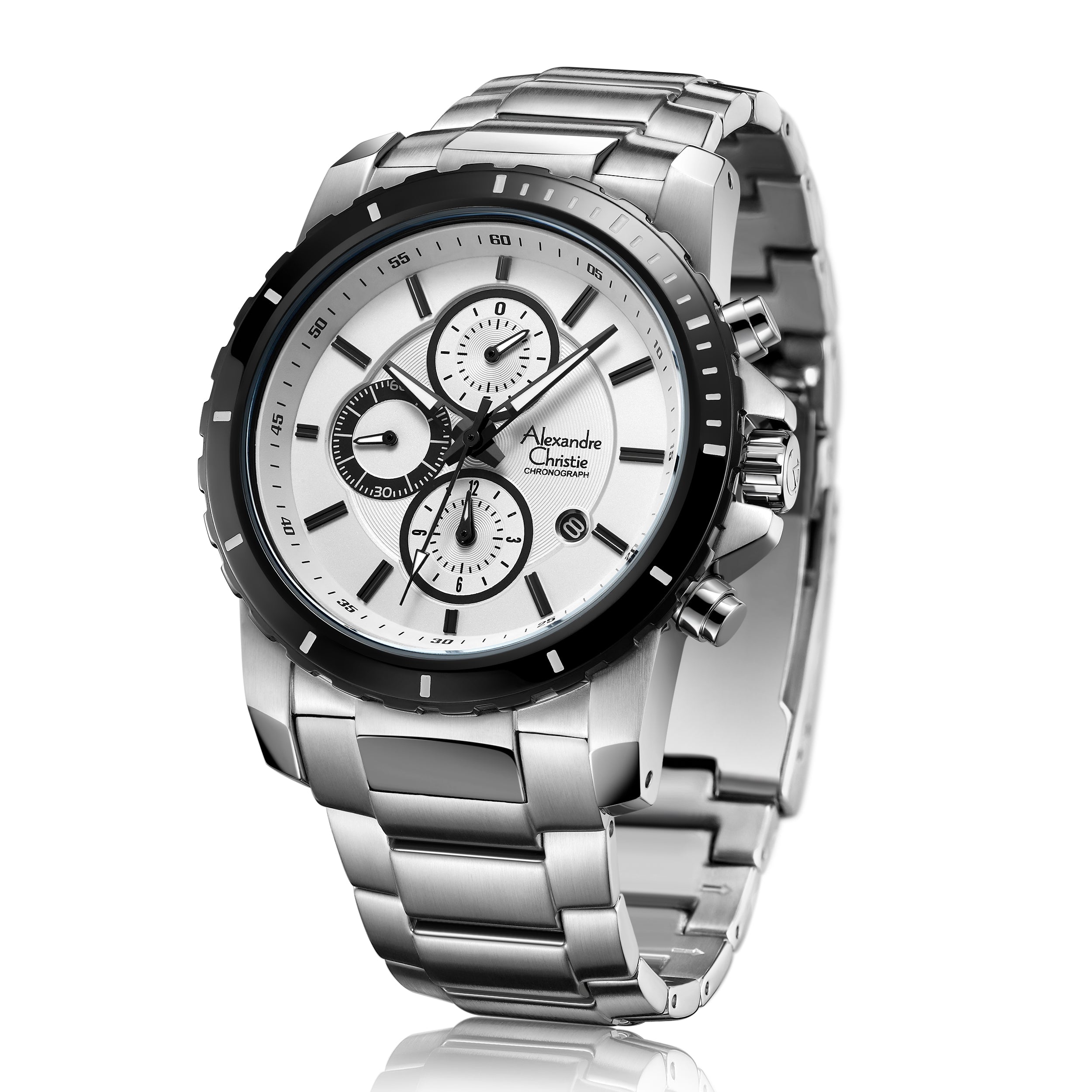 6141MCBTBSL Men's Chronograph Quartz Watch 44mm