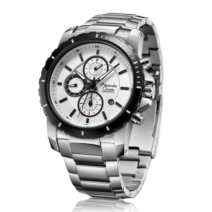 6141MCBTBSL Men's Chronograph Quartz Watch 44mm