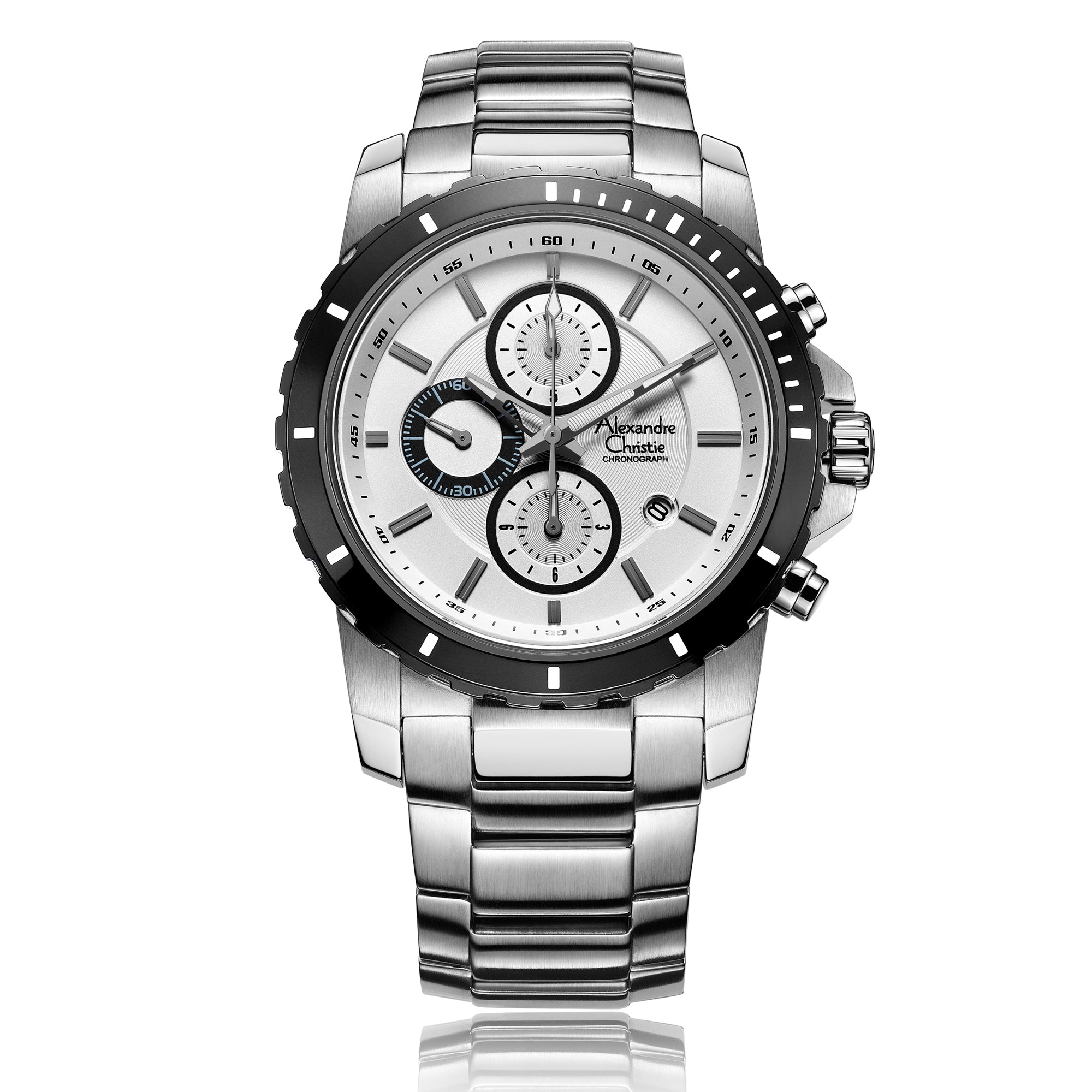 6141MCBTBSL Men's Chronograph Quartz Watch 44mm