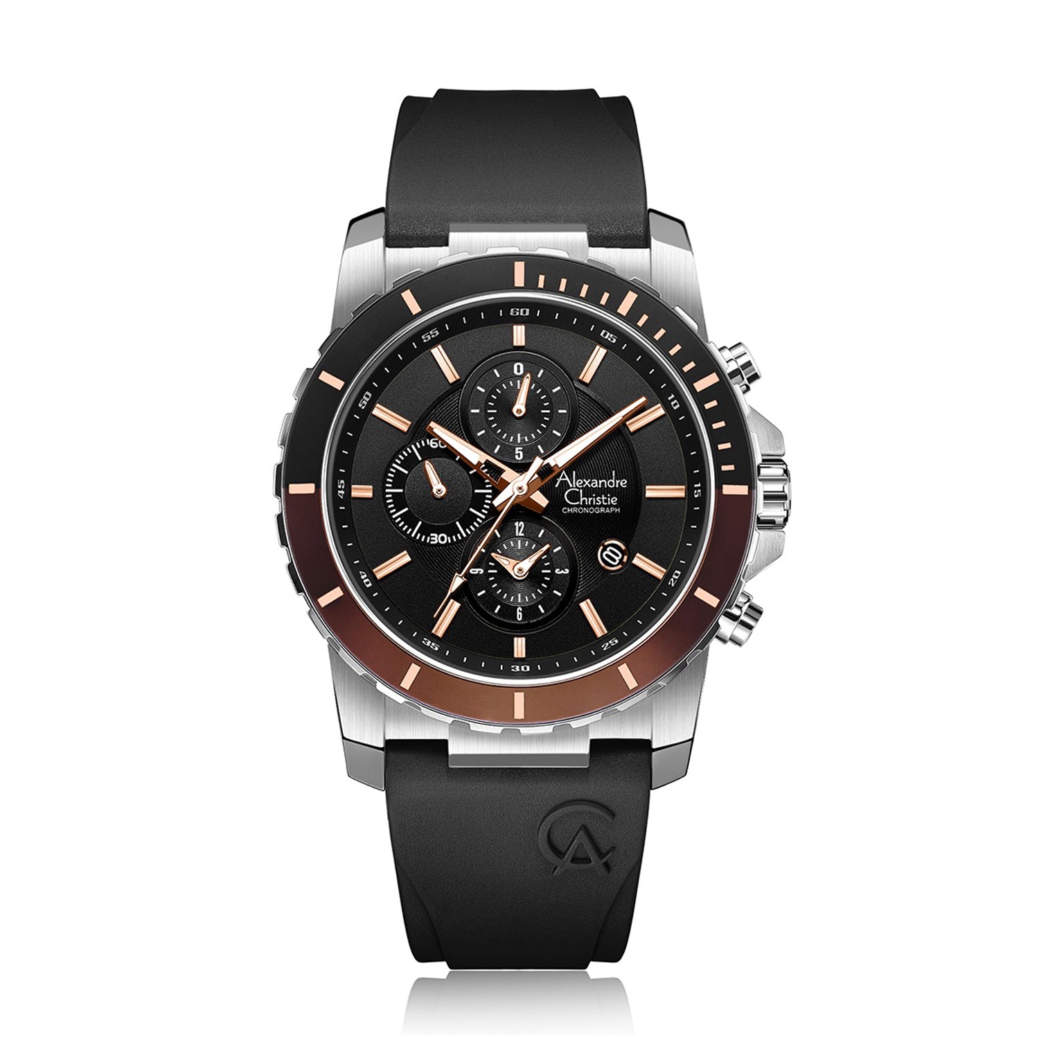 6141MCRSSBARG Men's Chronograph Quartz Watch 44mm