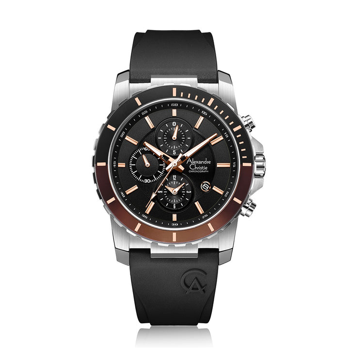 6141MCRSSBARG Men's Chronograph Quartz Watch 44mm
