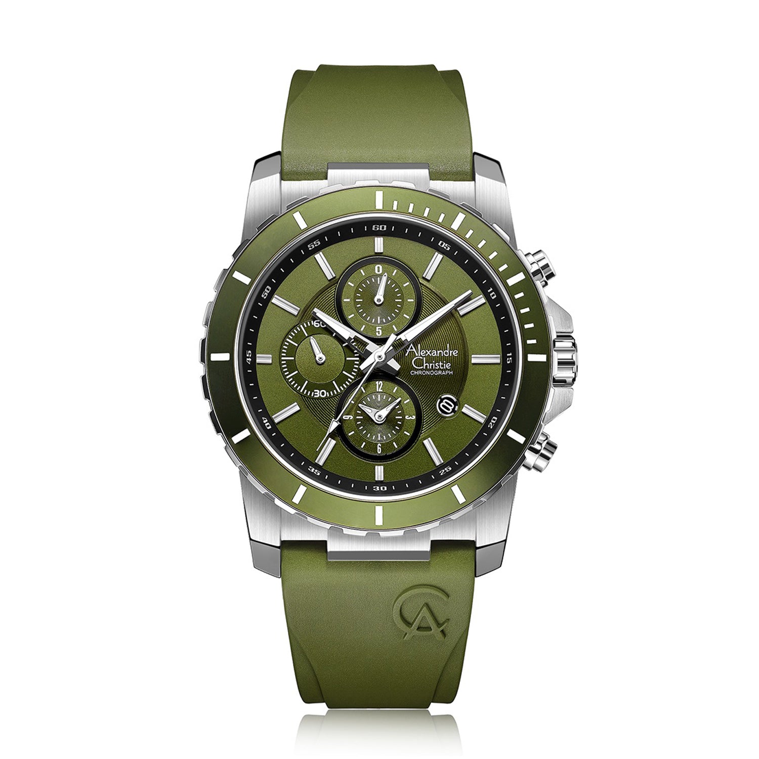 6141MCRSSGN Men's Chronograph Quartz Watch 44mm