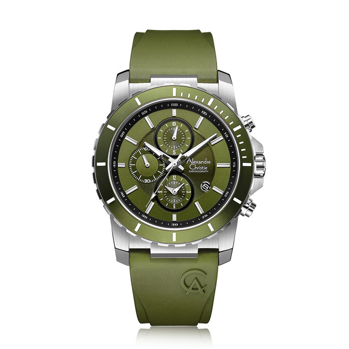 6141MCRSSGN Men's Chronograph Quartz Watch 44mm