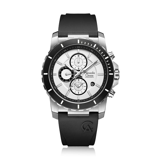 6141MCRSSSL Men's Chronograph Quartz Watch 44mm