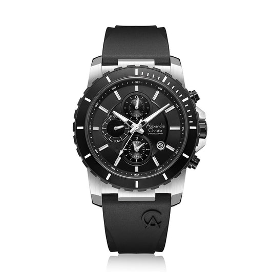 6141MCRTBBA Men's Chronograph Quartz Watch 44mm