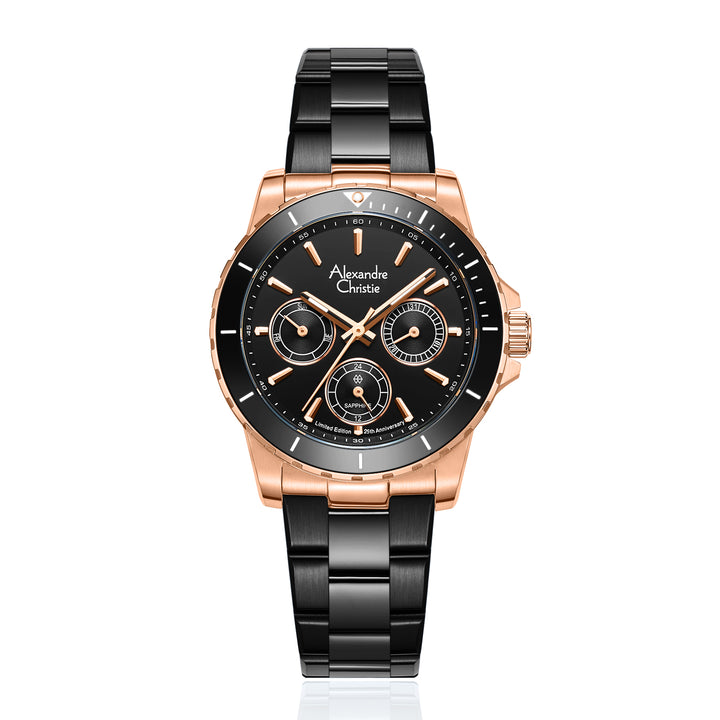 6141XXVBBRBA 25th Anniversary Limited Edition Women's Chronograph Quartz Watch 35mm