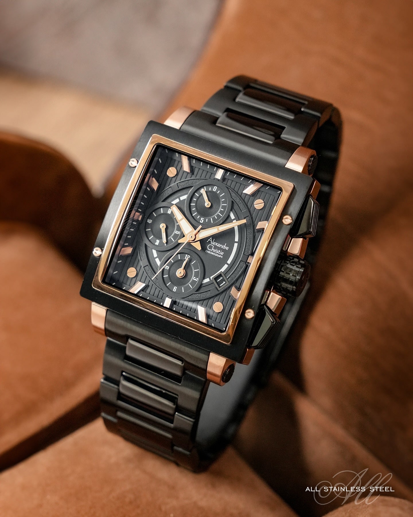 6182GCBBRBA Men's Chronograph Quartz Watch 38mm