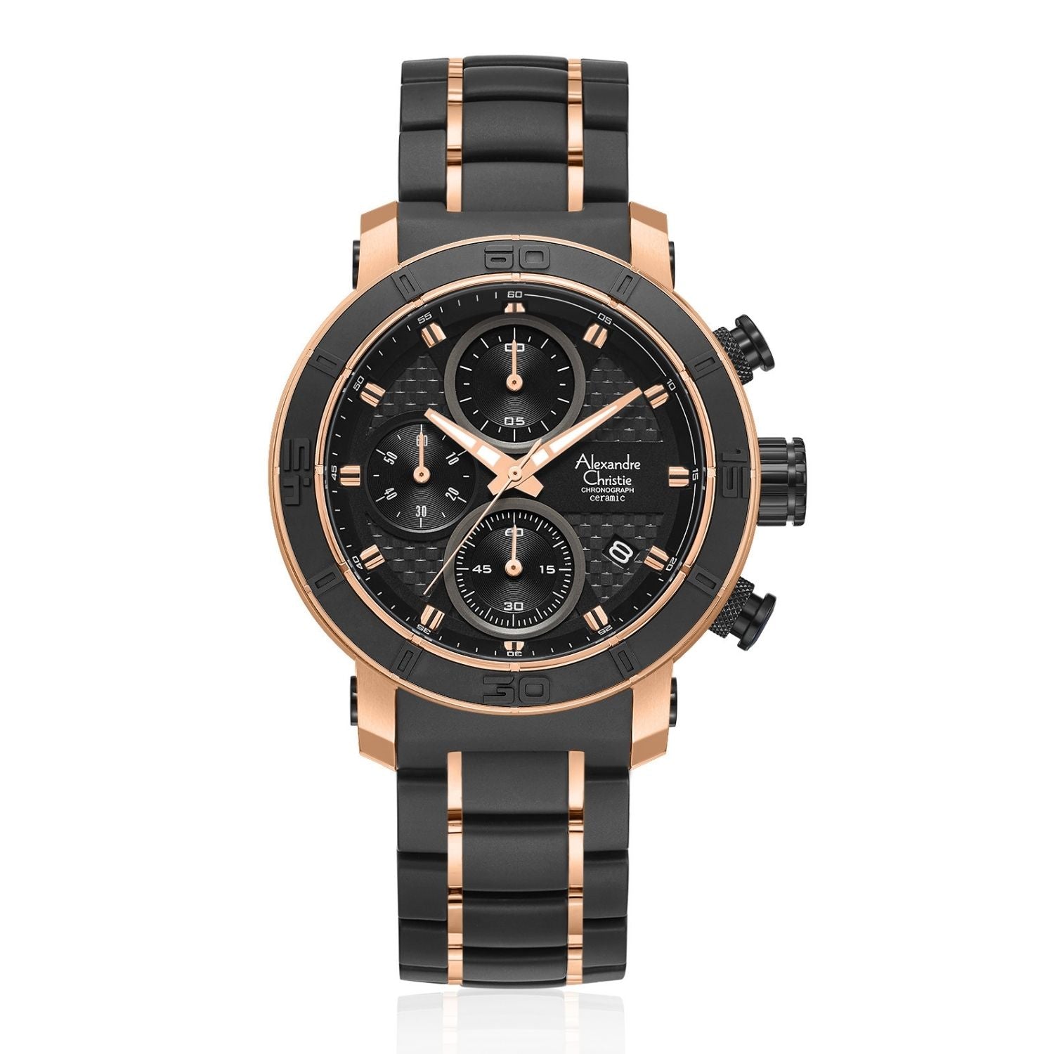 6292MCBBRBA2 Men's Chronograph Quartz Watch 46mm