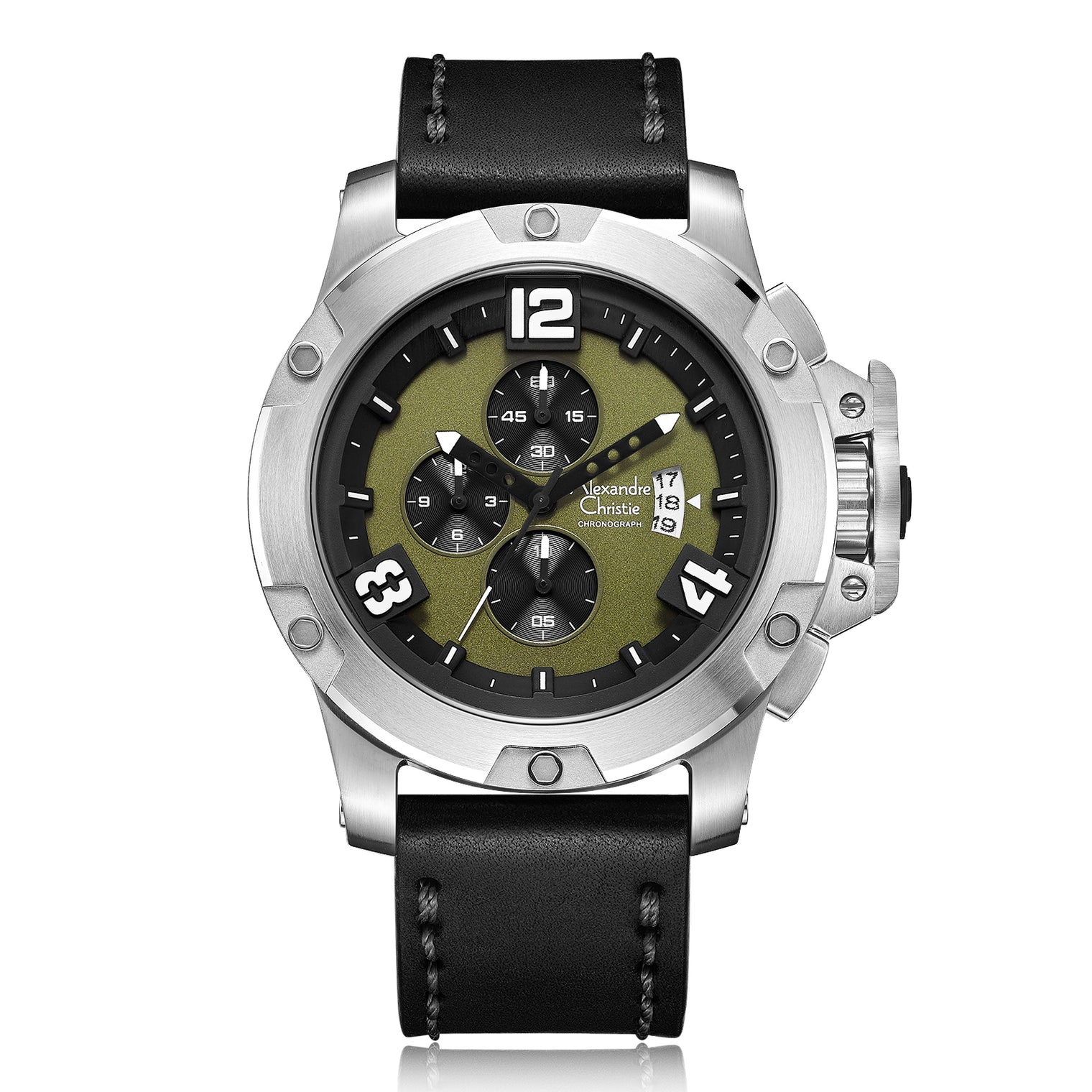 6295MCLSSGN Men's Chronograph Quartz Watch 46mm