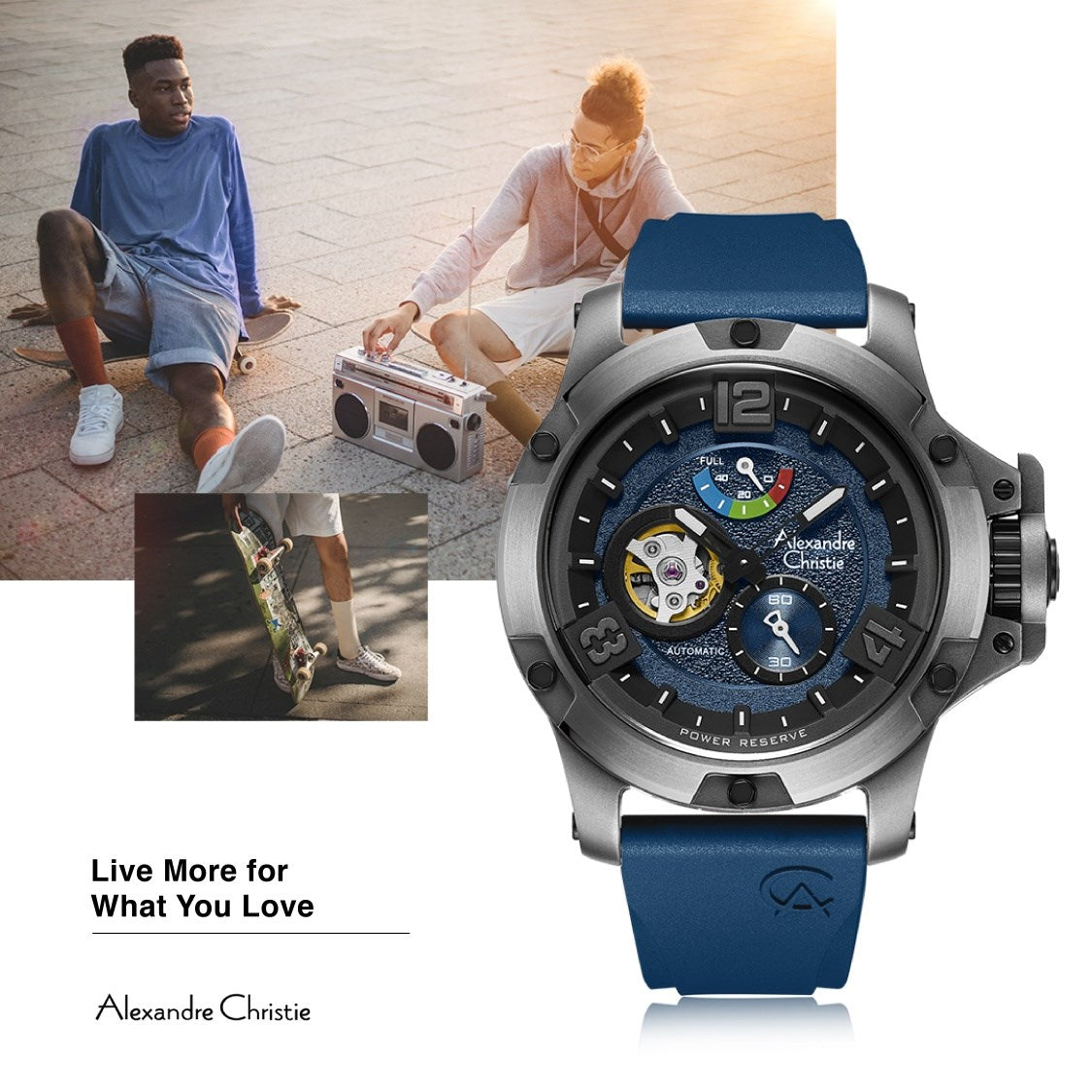 6295MPRTPBU Men's Classic Automatic Watch 48mm