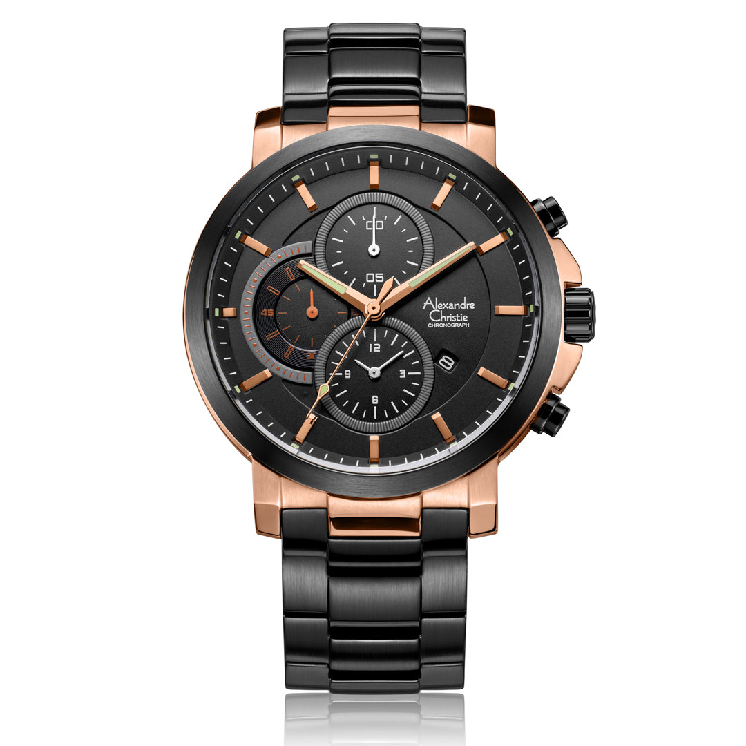 6350MCBBRBA Men's Chronograph Quartz Watch 45mm