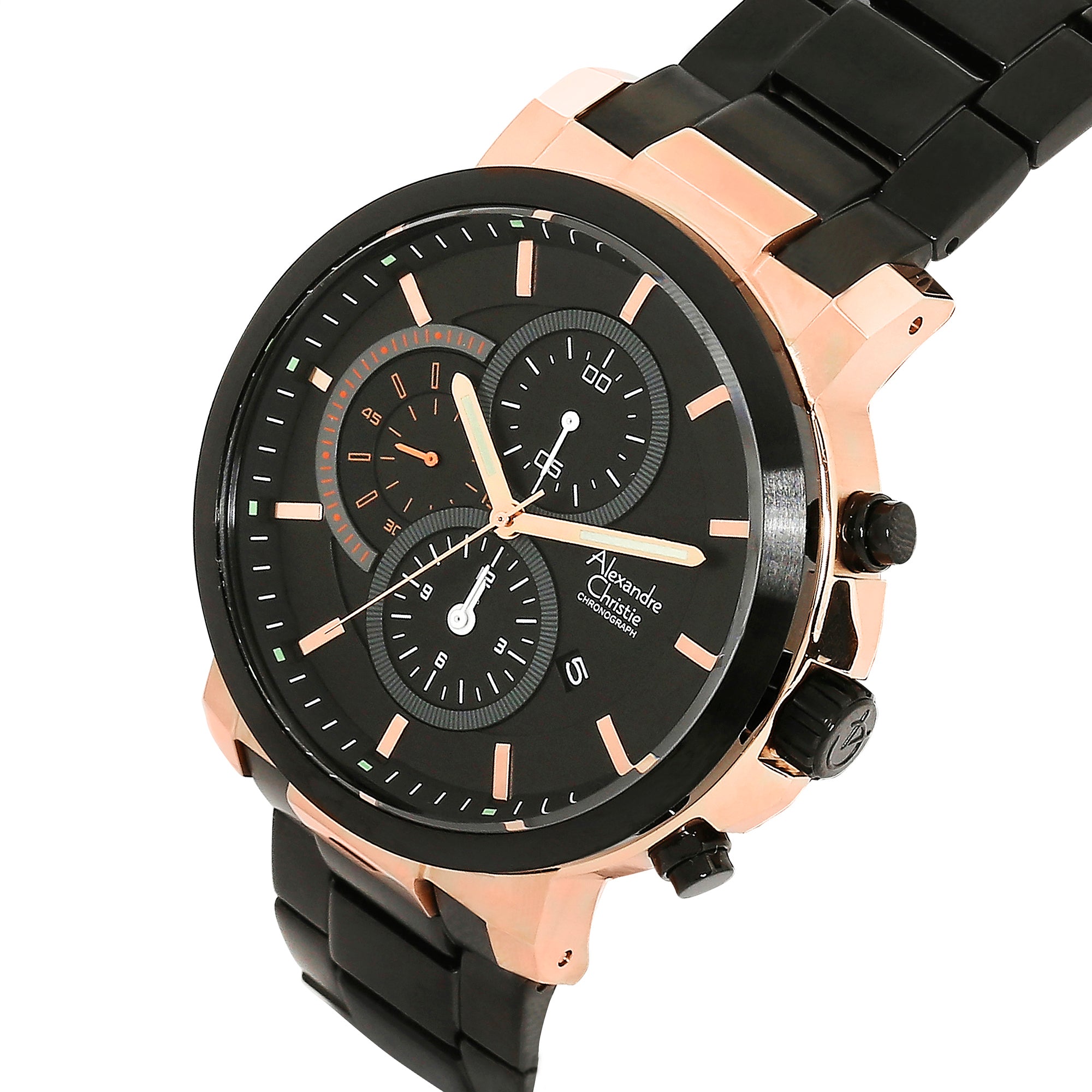 6350MCBBRBA Men's Chronograph Quartz Watch 45mm