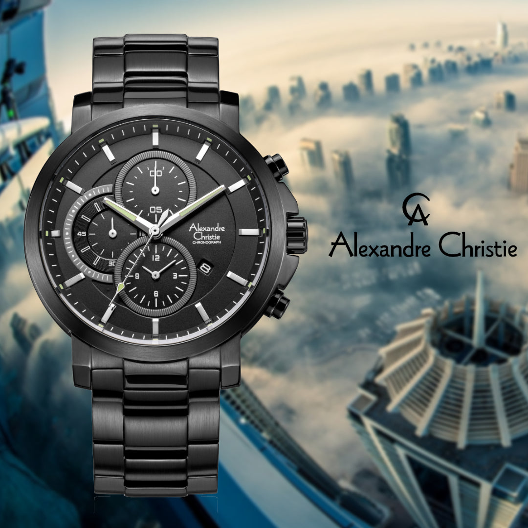 6350MCBEPBA Men's Chronograph Quartz Watch 45mm