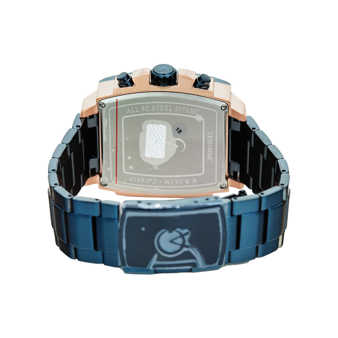 6376MCBURBA Men's Chronograph Quartz Watch 44mm