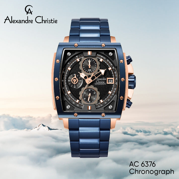 6376MCBURBA Men's Chronograph Quartz Watch 44mm