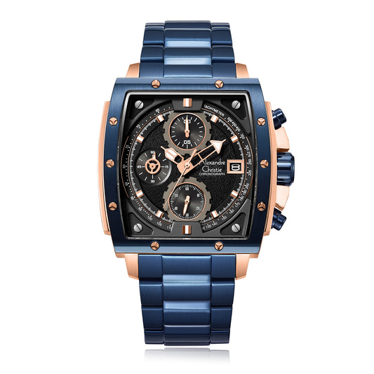 6376MCBURBA Men's Chronograph Quartz Watch 44mm