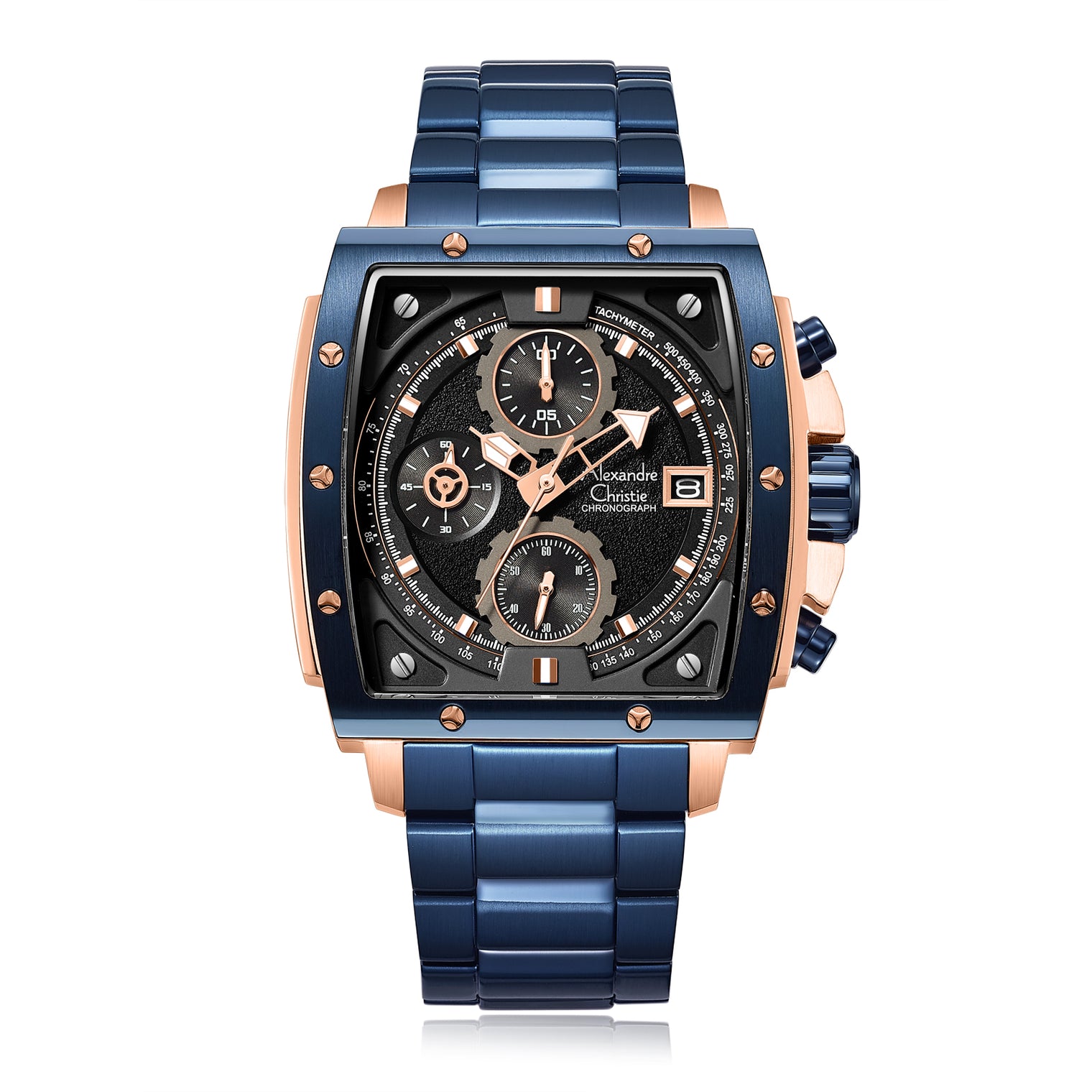 6376MCBURBA Men's Chronograph Quartz Watch 44mm