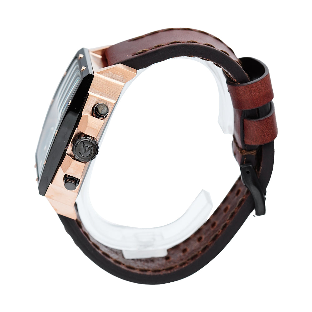 6376MCLBRBA Men's Chronograph Quartz Watch 44mm