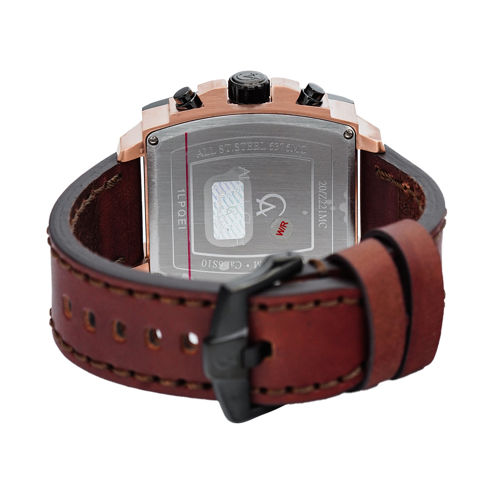 6376MCLBRBA Men's Chronograph Quartz Watch 44mm