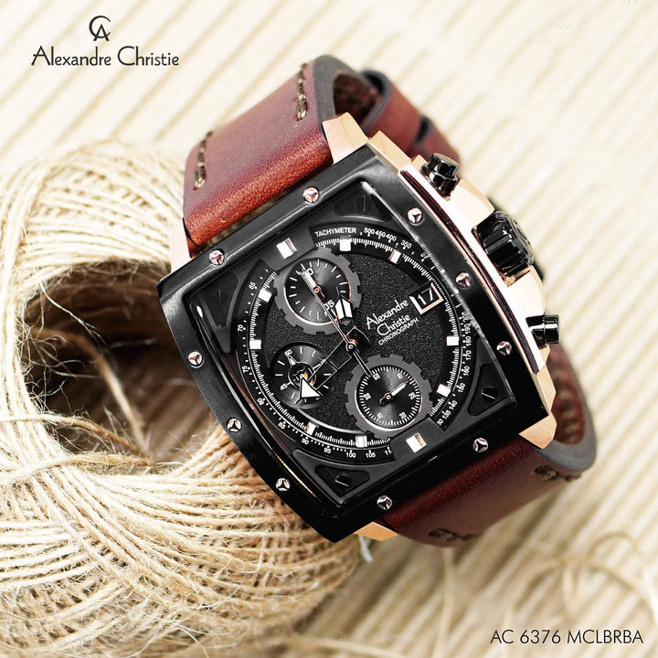 6376MCLBRBA Men's Chronograph Quartz Watch 44mm