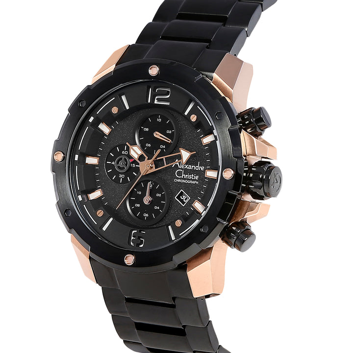 6410MCBBRBA Men's Chronograph Quartz Watch 47mm