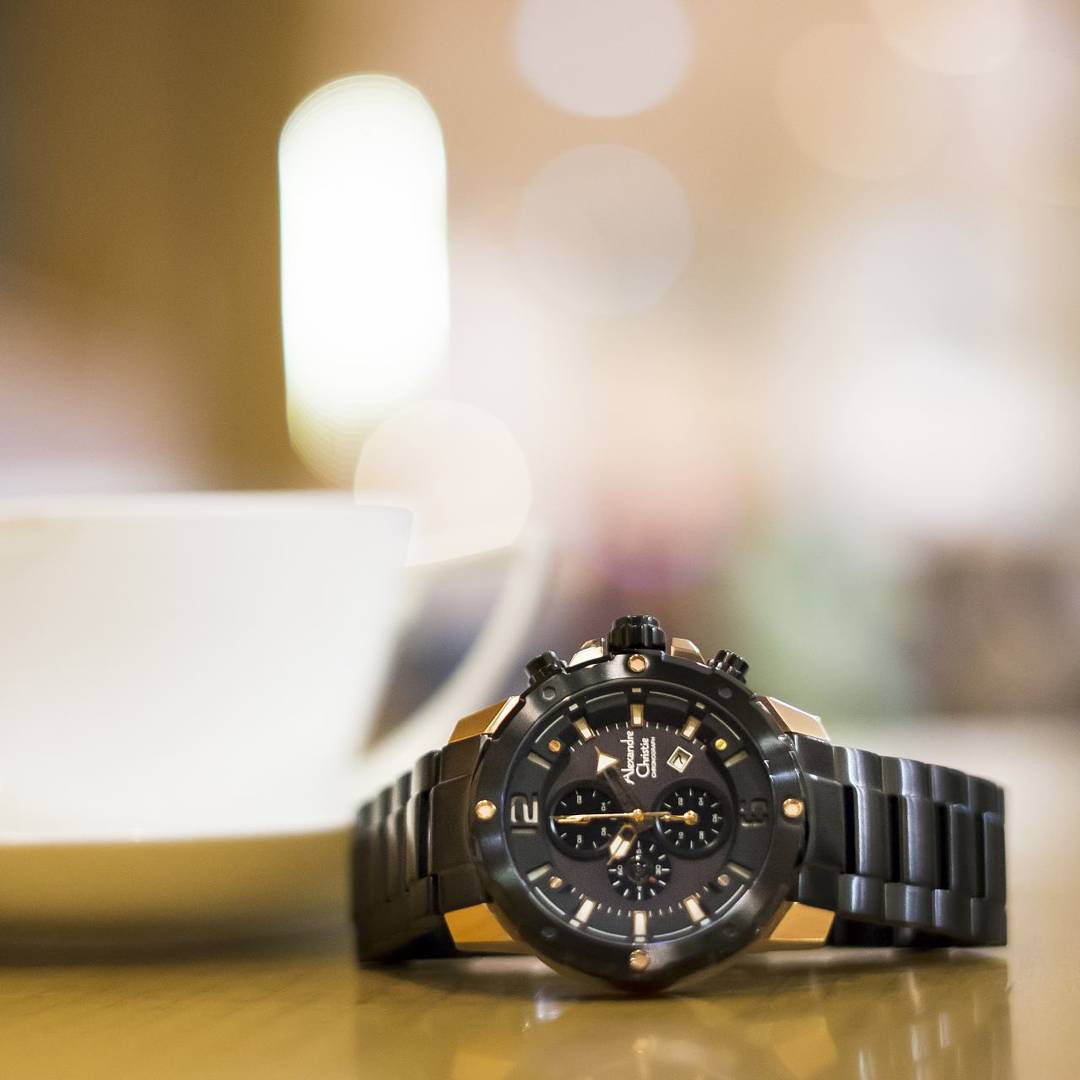 6410MCBBRBA Men's Chronograph Quartz Watch 47mm