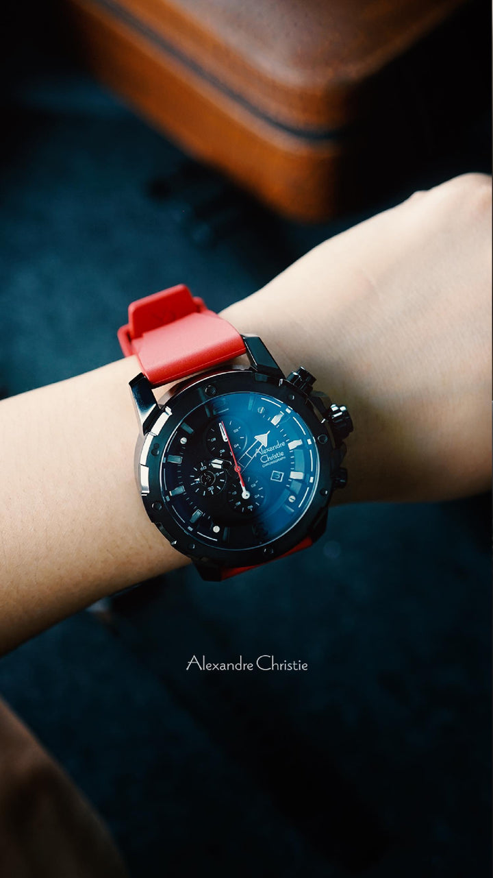 6410MCRIPBARE Men's Chronograph Quartz Watch 47mm