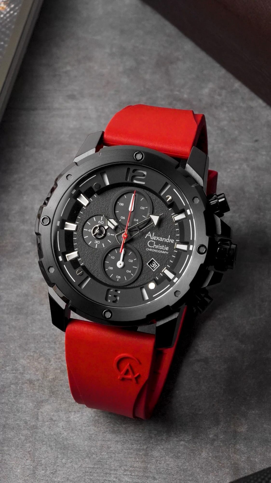 6410MCRIPBARE Men's Chronograph Quartz Watch 47mm