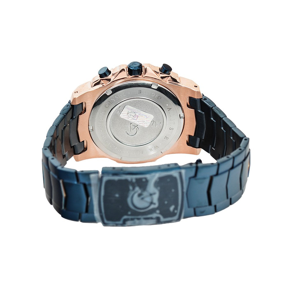 6455MCBURBU Men's Chronograph Quartz Watch 44mm