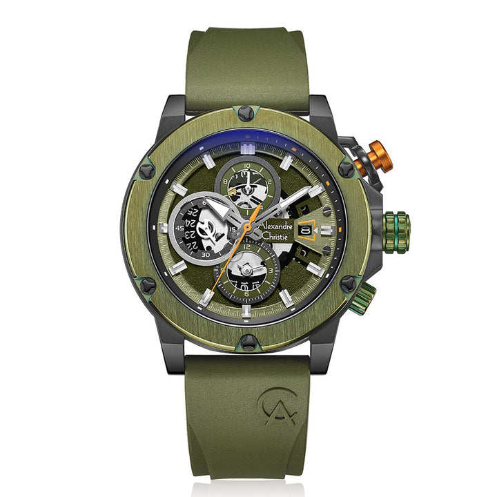 6491BCRGAGN Men's Chronograph Quartz Watch 45mm