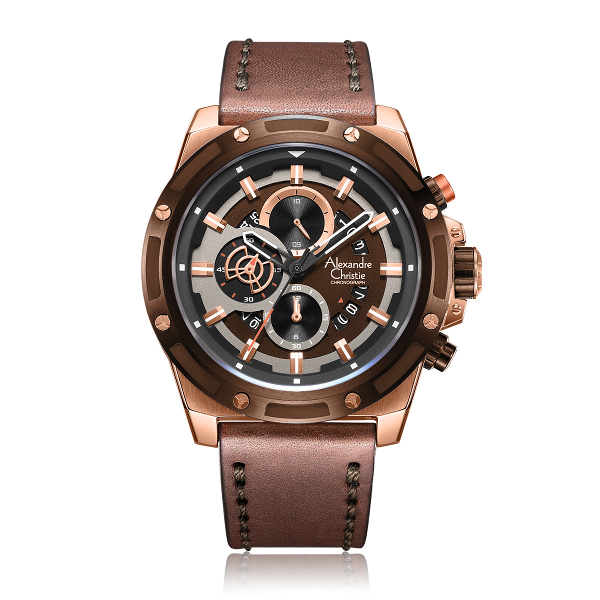6506MCLROBO Men's Chronograph Quartz Watch 47mm