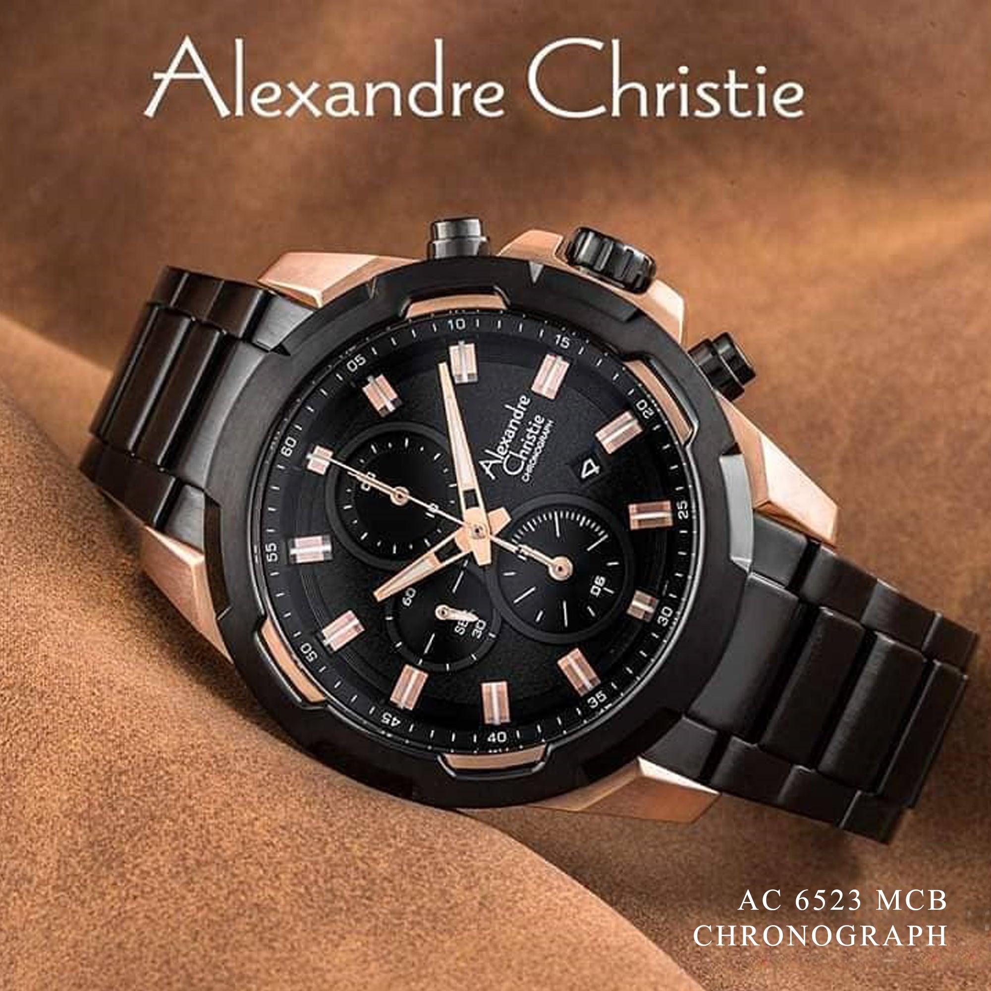 6523MCBBRBA Men's Chronograph Quartz Watch 45mm