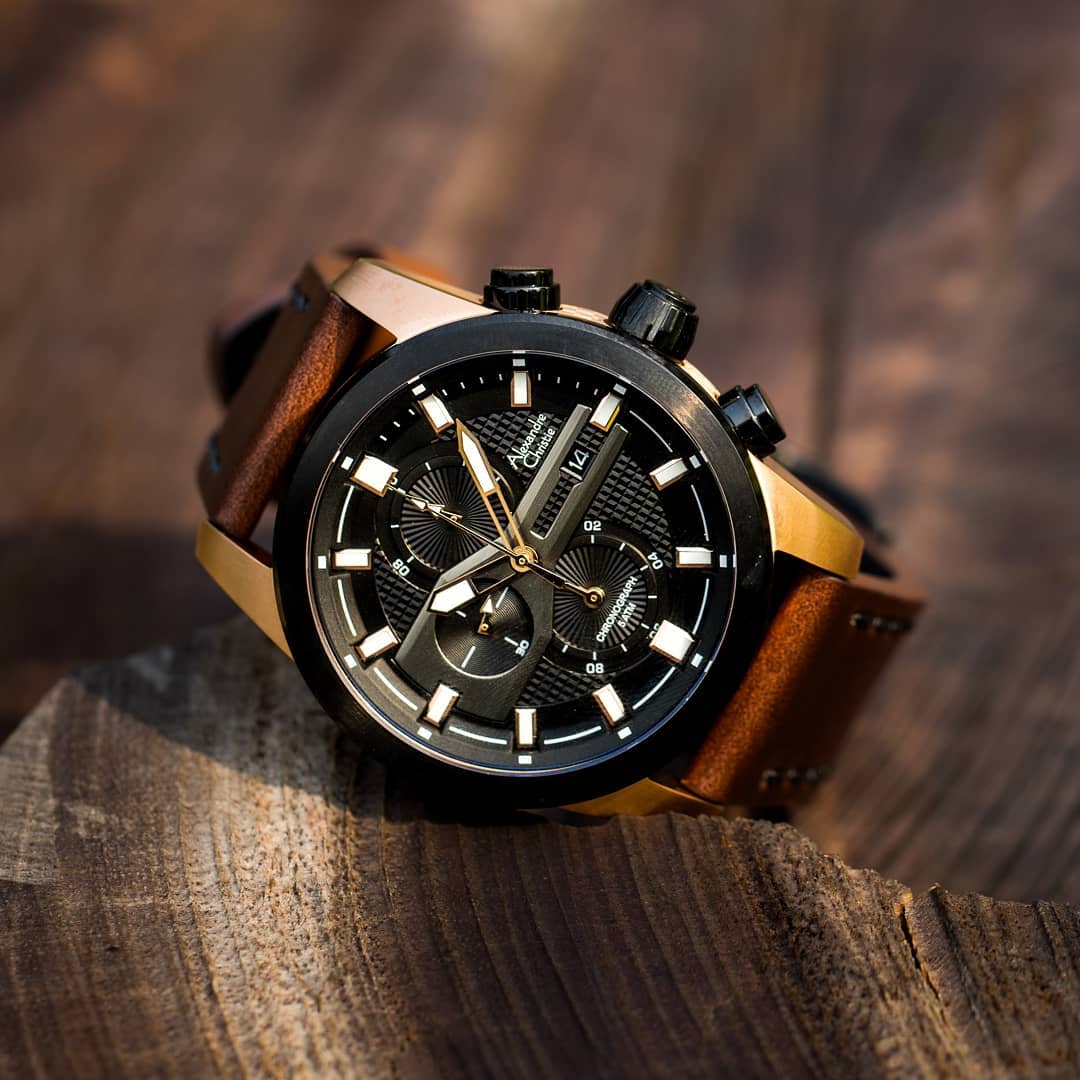 6562MCLBRBA Men's Chronograph Quartz Watch 45mm