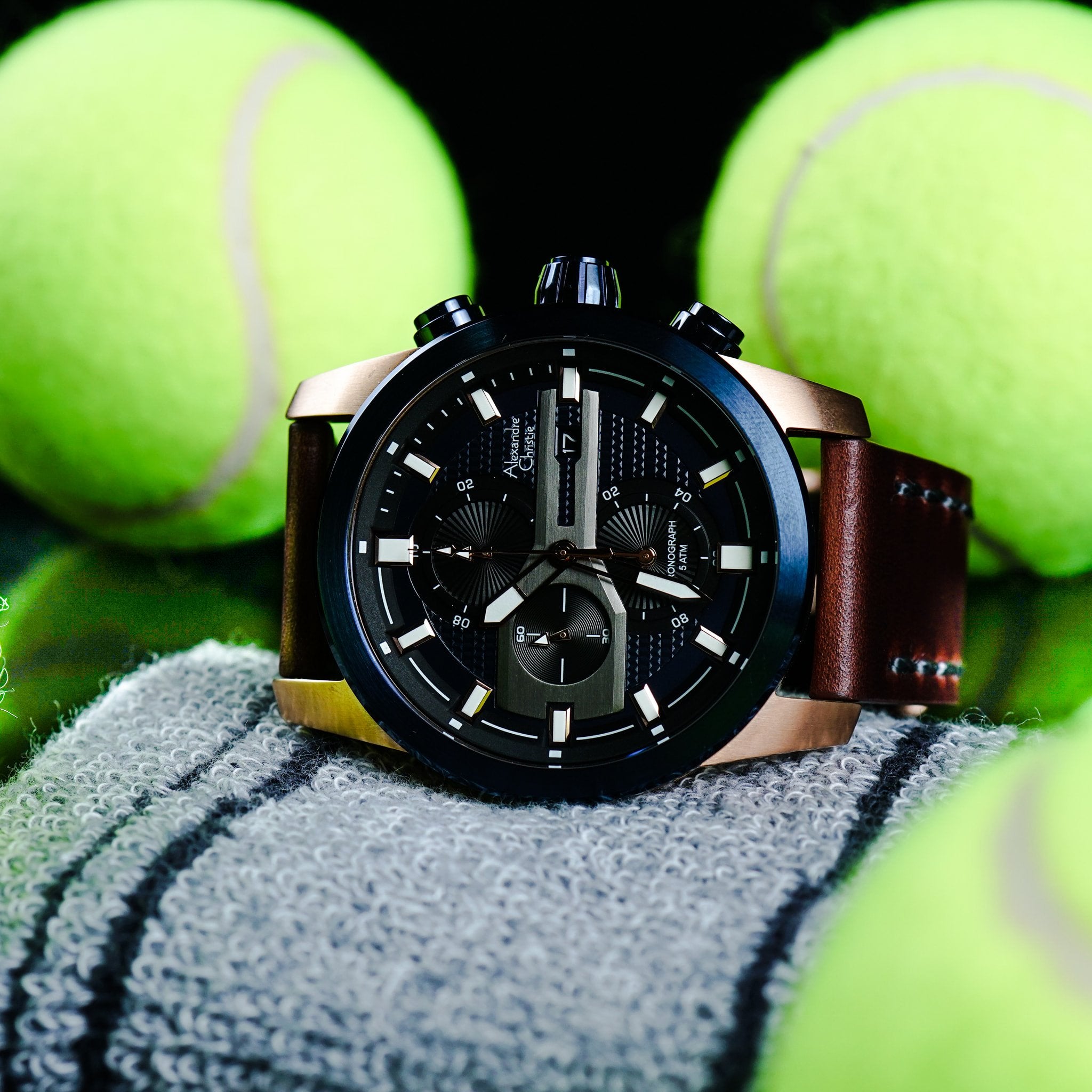 6562MCLBRBA Men's Chronograph Quartz Watch 45mm