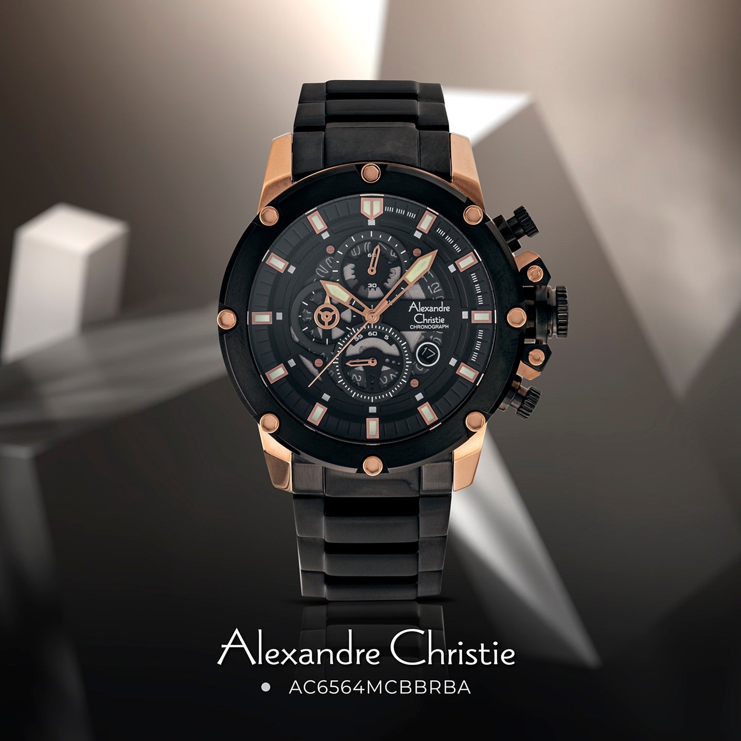 6564MCBBRBA Men's Chronograph Quartz Watch 46mm