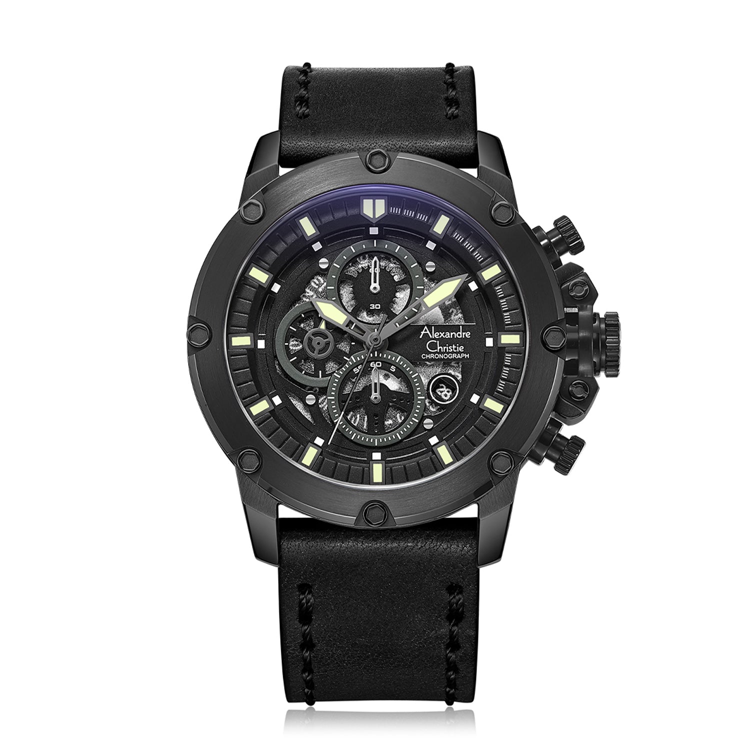 6564MCLIPBA Men's Chronograph Quartz Watch 46mm