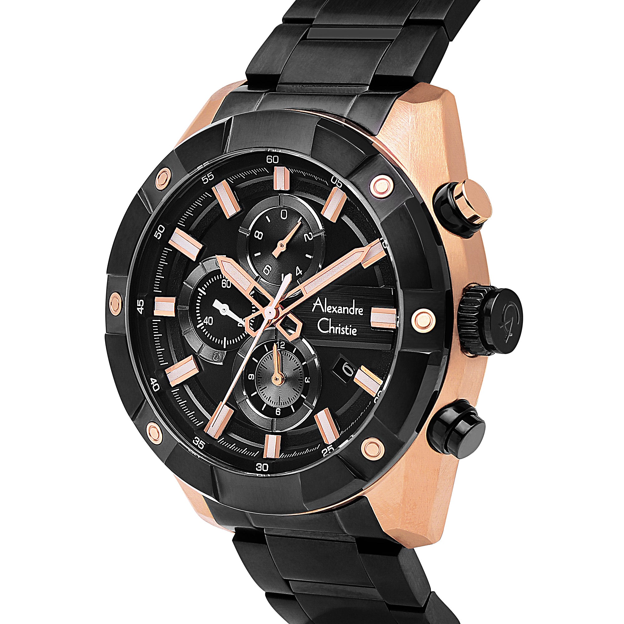 6604MCBBRBA Men's Chronograph Quartz Watch 46mm