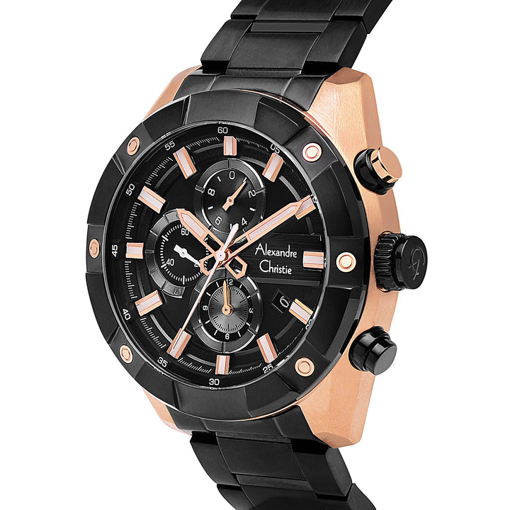 6604MCBBRBA Men's Chronograph Quartz Watch 46mm