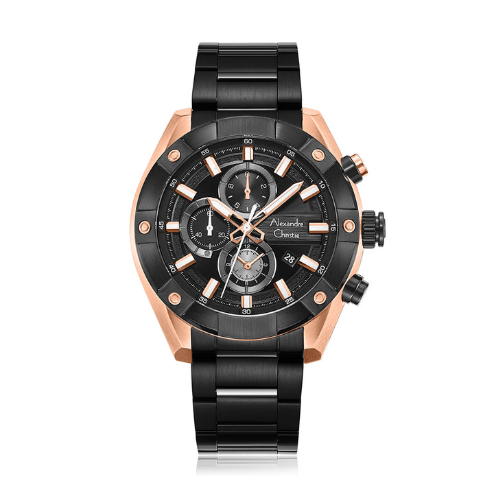 6604MCBBRBA Men's Chronograph Quartz Watch 46mm