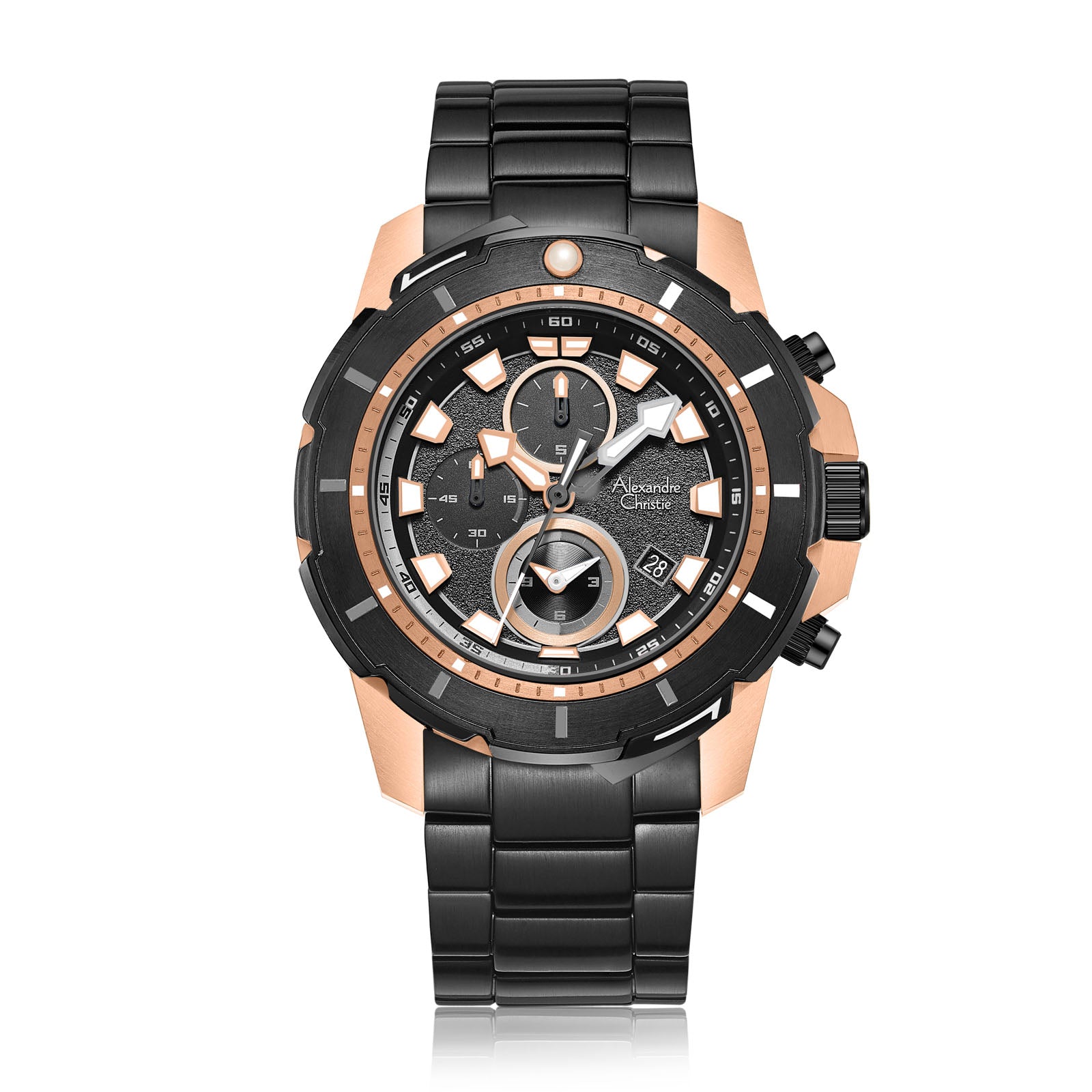 6606MCBBRBA Men's Chronograph Quartz Watch 47mm