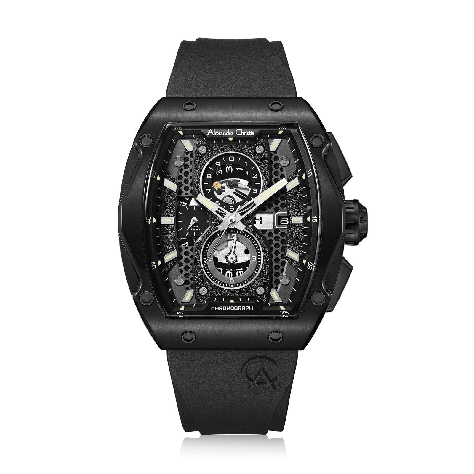 6608MCRIPBA Men's Chronograph Quartz Watch 44mm