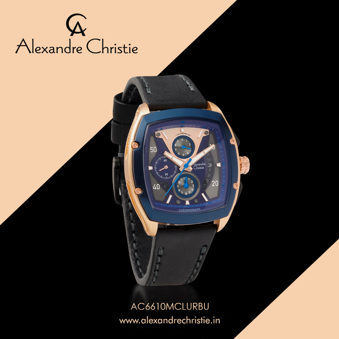 6610MCLURBU Men's Chronograph Quartz Watch 44mm