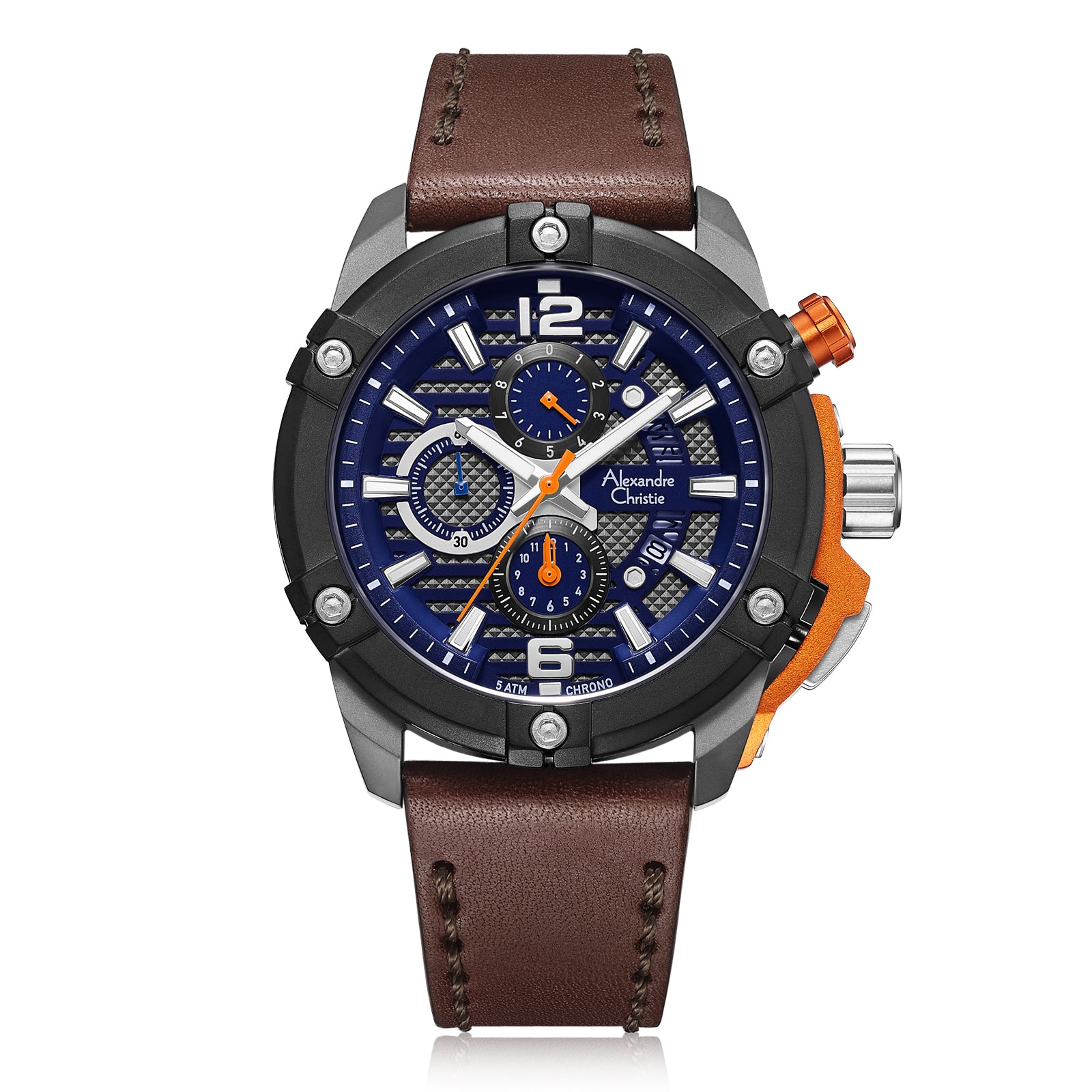 6613MCLEPBUOR Men's Chronograph Quartz Watch 47mm