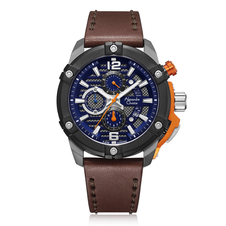 6613MCLEPBUOR Men's Chronograph Quartz Watch 47mm