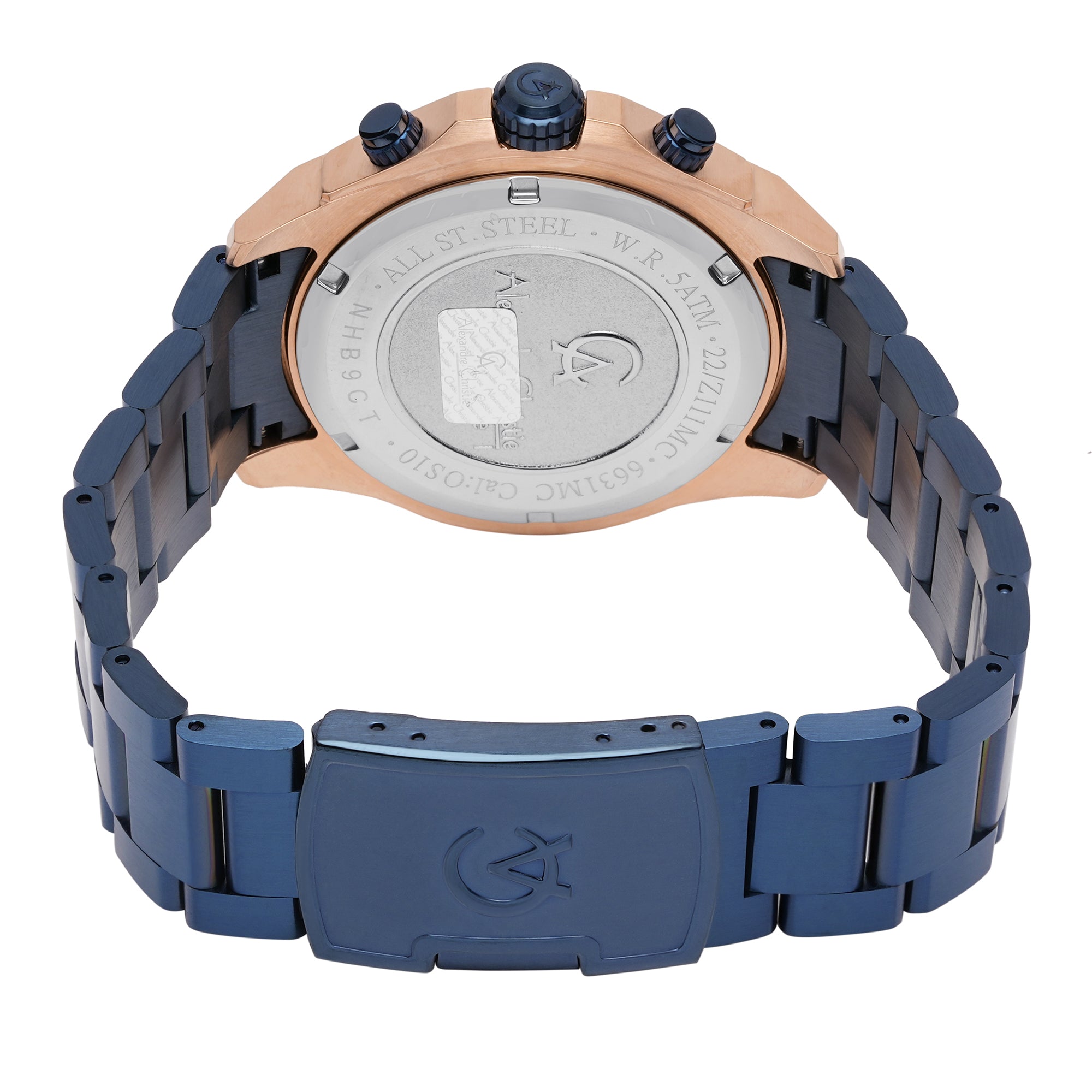 6631MCBURBU Men's Chronograph Quartz Watch 43mm