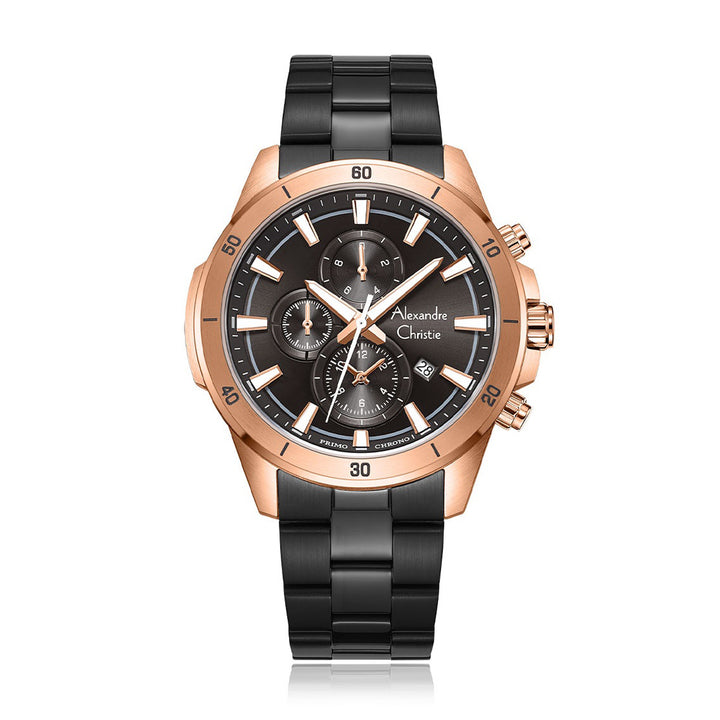 6668MCBBRBA Men's Chronograph Quartz Watch 44mm