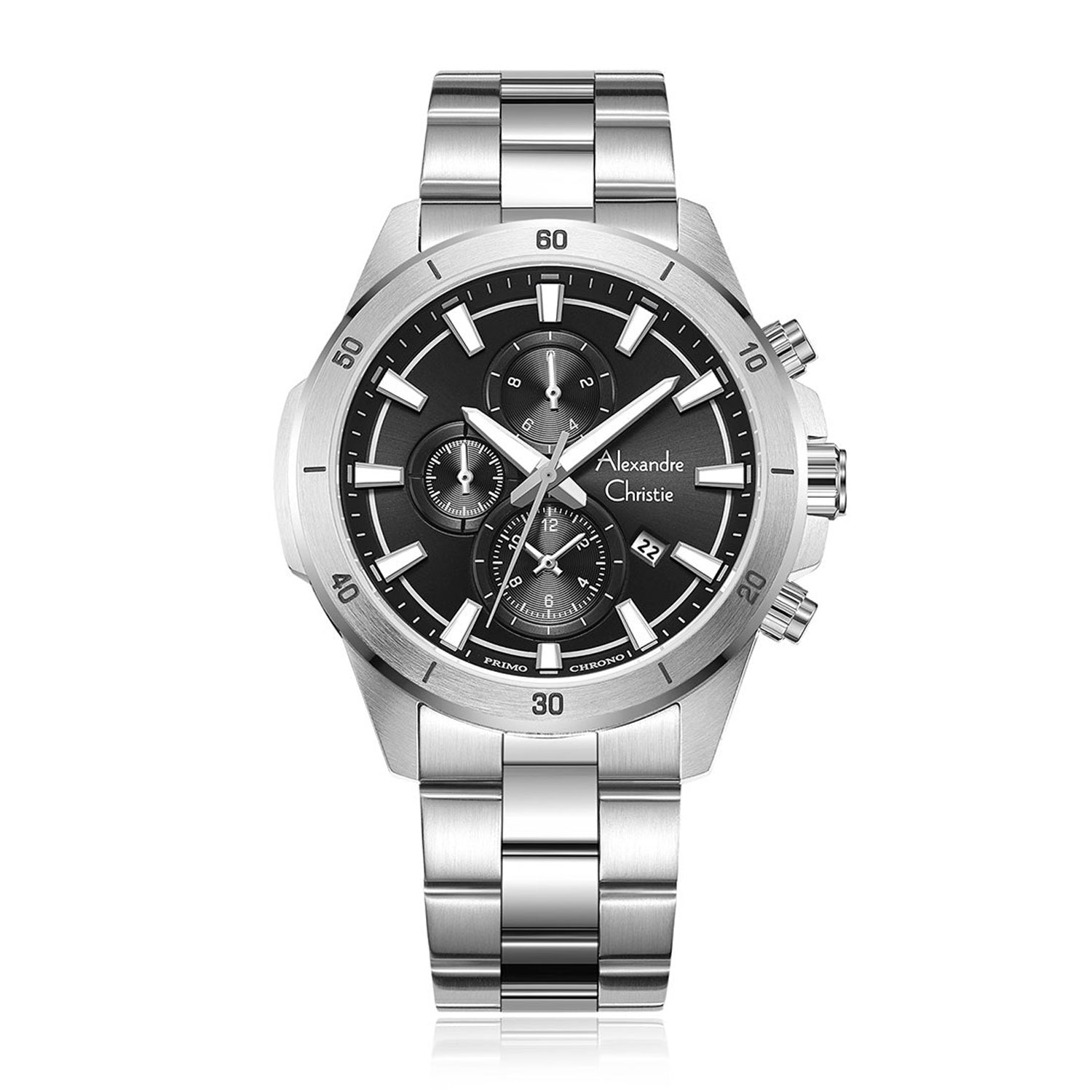 6668MCBSSBA Men's Chronograph Quartz Watch 44mm