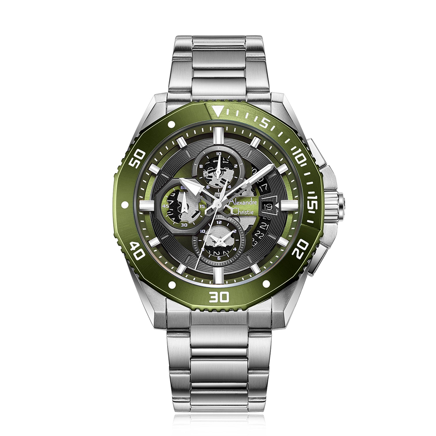 6679MCBTOGN Men's Chronograph Quartz Watch 44 mm