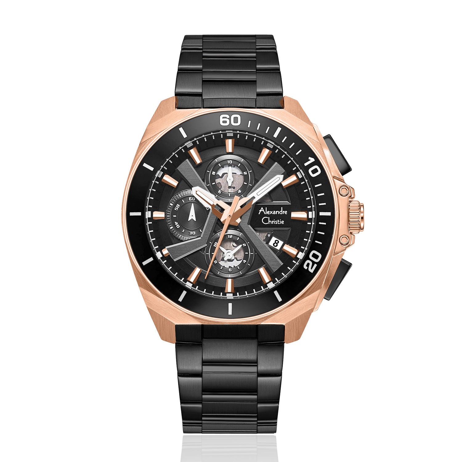 6695MCFBRBA Men's Chronograph Quartz Watch 45mm