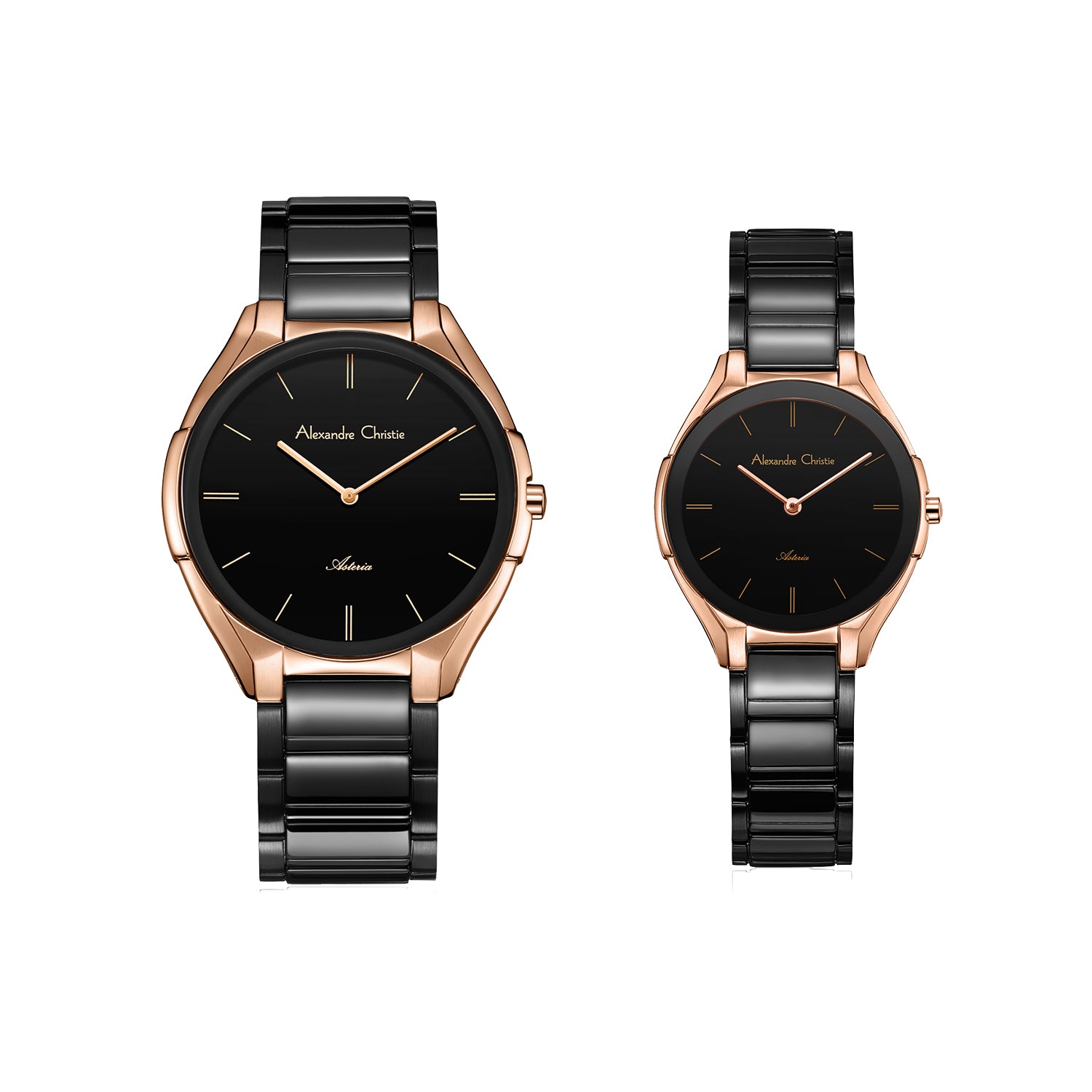 8610MHLHBRBA Couple's Classic Quartz Watch 41+30mm